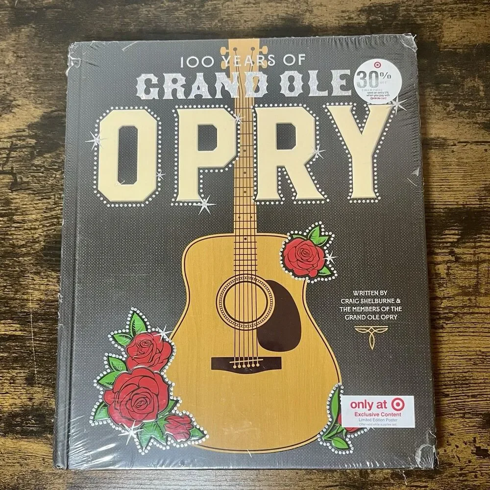 100 Years of Grand Ole Opry Target Exclusive Edition Hardcover New Sealed
